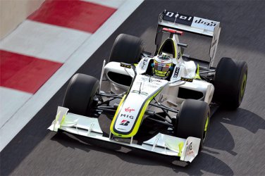 BRAWN GP BGP 001  -  Jenson Button Car #:22 - Abu Dhabi 2009 - 1/43 Tameo Kits SLK0077