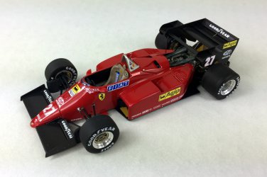 FERRARI 126 C4-M2 - Michele Alboreto Car #: 27   - European G.P. 1984 - Tameo Kit TMK420