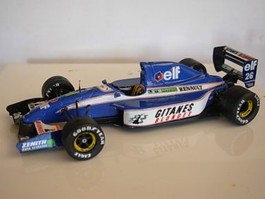 LIGIER Js37 Renault -Eric Comas Car #: 26  - French G.P. 1992 - 1/43 Tameo Kits TMK160