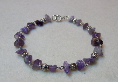 Lavender Beaded Bracelet