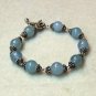 Blue Romance Beaded Bracelet