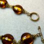 Amber Beaded Bracelet