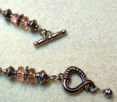 Light Rose Beaded Bracelet