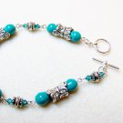 Mountain Meadow Green Beaded Bracelet