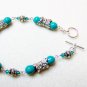 Mountain Meadow Green Beaded Bracelet