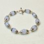 Fog Blue Beaded Bracelet