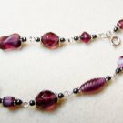 Purple Beaded Bracelet