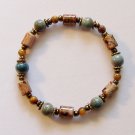 8" Stretch Earthtone Bracelet #3055