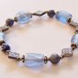 6" Blue Stretch Bracelet #3057