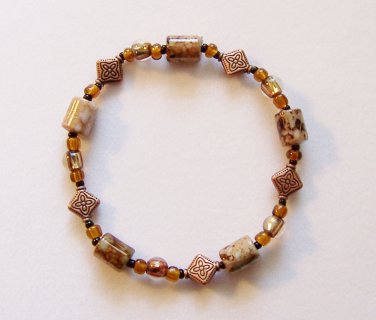7" Marbled Stretch Bracelet #3053