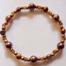 8" Bronze Stretch Bracelet #3085