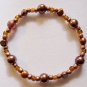 8" Bronze Stretch Bracelet #3085