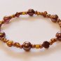 8" Bronze Stretch Bracelet #3085