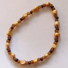 8" Amber Stretch Bracelet #3106