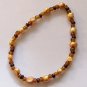 8" Amber Stretch Bracelet #3106