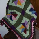 Crochet Pinwheel Afghan #3145