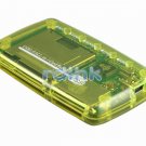 YELLOW ALL-IN-1 USB 2.0 CARD READER FOR MMC/MS/SD/XD