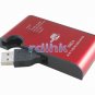 RED 24-IN-1 USB 2.0 CARD READER FOR MMC/MS/SD/XD