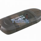 BROWN USB 2.0 CARD READER FOR MS/MS PRO