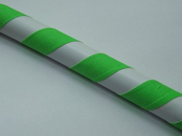 UV Green and white - Weighted dance and fitness hula hoop