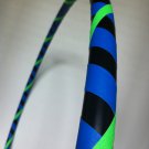 Blue,Black and UV Green - weighted Dance and fitness hula hoop