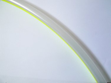 UV Yellow Inner Grip - PolyPro hula hoop