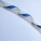 Blue Spiral Grip - PolyPro hula hoop