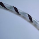 Black Spiral Grip - PolyPro hula hoop