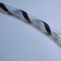 Black Spiral Grip - PolyPro hula hoop