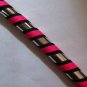 UV Pink and Black - weighted Dance and fitness hula hoop