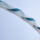Teal spiral Grip Travel - PolyPro hula hoop