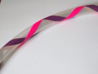 UV Pink and Purple XX Grip - PolyPro hula hoop