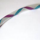 Teal and Purple XX Grip - PolyPro hula hoop