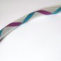 Teal and Purple XX Grip - PolyPro hula hoop