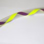 Purple and UV Yellow XX Travel - PolyPro hula hoop