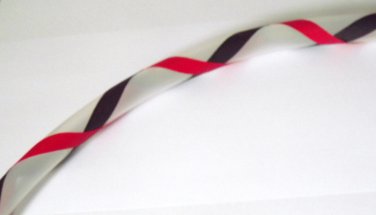 Red and Black XX Travel - PolyPro hula hoop