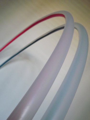 Teal Inner Grip Travel - PolyPro hula hoop