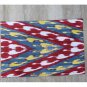 Ikat Silk Pillow Cover