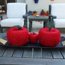 Handmaded Decorative Apples from Sisal