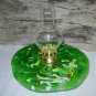 Aventurine Green 7" Chimney Oil Lamp