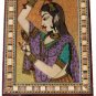 Handpainted Wooden Key Rack with Lady - Wall Hanging