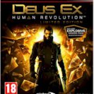 DEUS EX HUMAN REVOLUTION LIMITED ED. PS3
