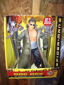 doc ock 12 inch poseable action figure