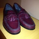Slip On Dress Loafer Kiltie Tassel Burgandy Excellent Condition