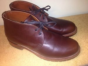 red wing beckman Chukka Boot 10.5 Medium Brown