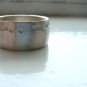 man 10mm wedding, women wide band, MORSE CODE, your word, your size