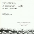 Taphonomy: A Bibliographic Guide to the Literature