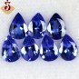 4.22 cts Natural AAA+ D Block Top Rare Blue Tanzanite Gemstone Pear Cut Lot 7pcs