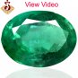 1.60 cts Natural Top Green Emerald Gemstone Oval Cut Zambia Unheated 9x6.8 mm $