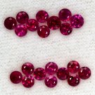 5.10 Cts Natural Top Pigeon Blood Red Ruby Loose Gemstone Round Lot Oldmogok $